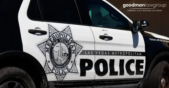 LAs Vegas Police Car