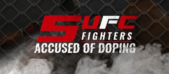 5 UFC fighters accused of doping